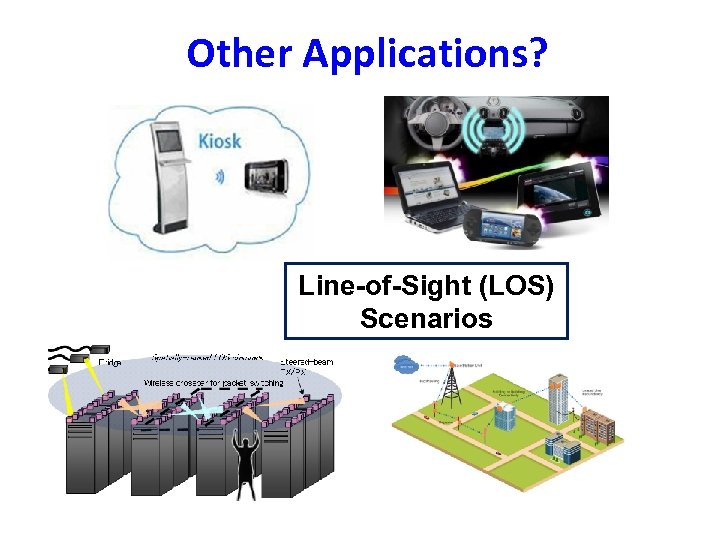 Other Applications? Line-of-Sight (LOS) Scenarios 