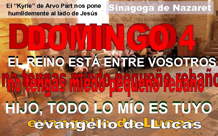 El “Kyrie” de Arvo Pärt nos pone humildemente al lado de Jesús Sinagoga de