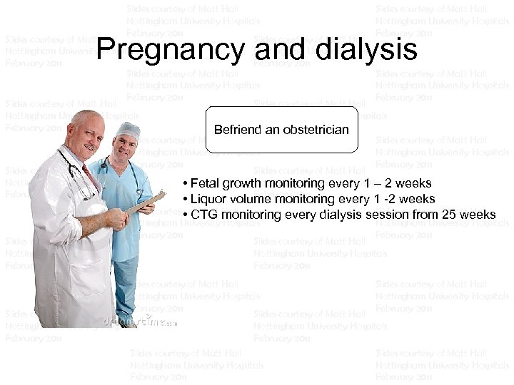 Slides courtesy of Matt Hall Slides courtesy of Matt Hall Nottingham University Hospitals Nottingham