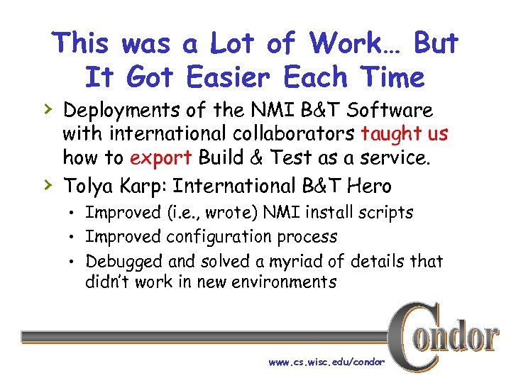 This was a Lot of Work… But It Got Easier Each Time › Deployments