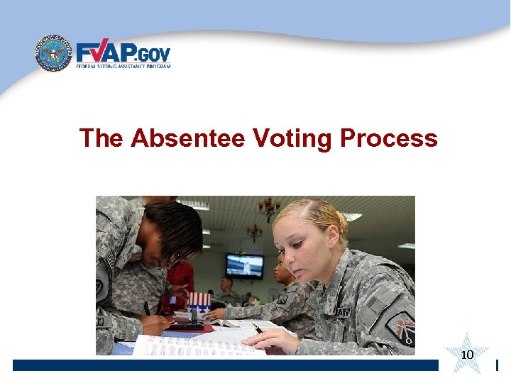 The Absentee Voting Process 10 