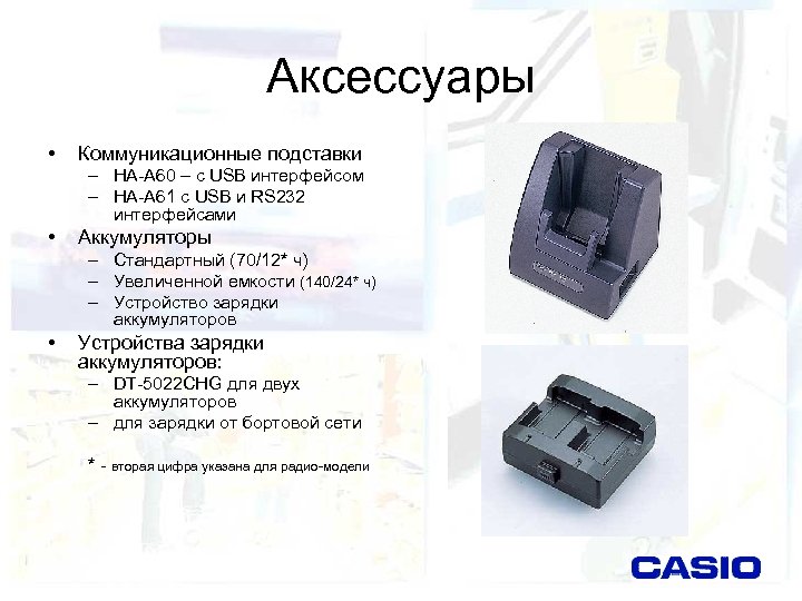 Аксессуары • Коммуникационные подставки – HA-A 60 – с USB интерфейсом – HA-A 61