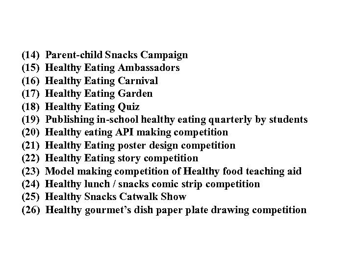 (14) (15) (16) (17) (18) (19) (20) (21) (22) (23) (24) (25) (26) Parent-child