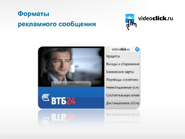 Форматы рекламного сообщения 