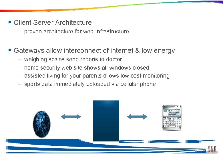 Basic Concepts § Client Server Architecture – proven architecture for web-infrastructure § Gateways allow