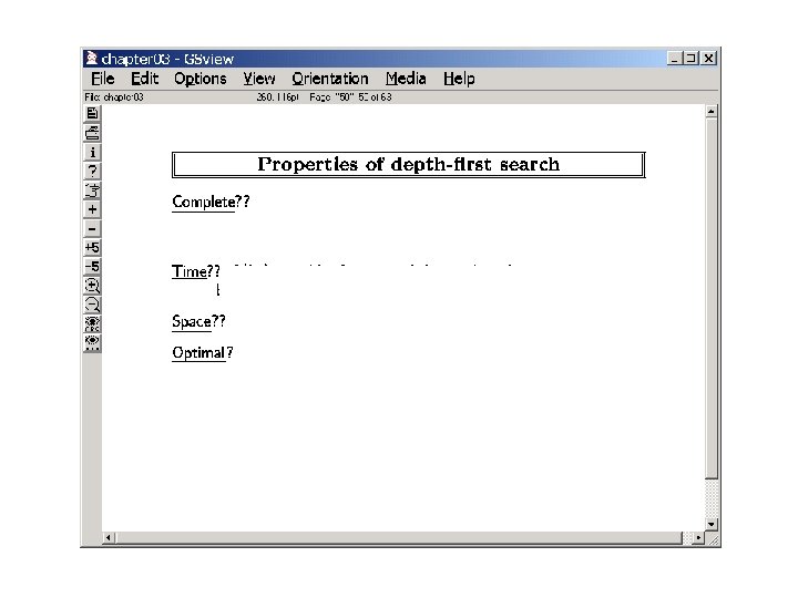 Qn: Is there a way of getting linear memory search that is complete and