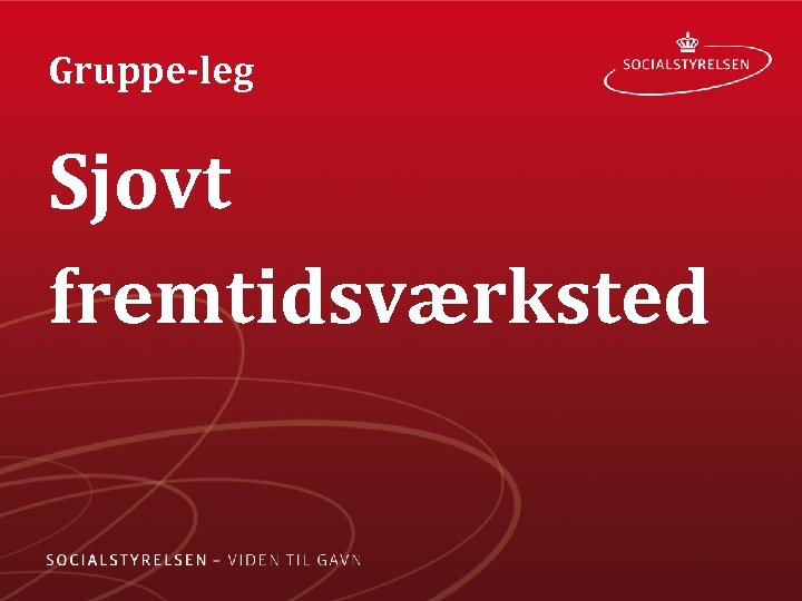 Gruppe leg Sjovt fremtidsværksted 