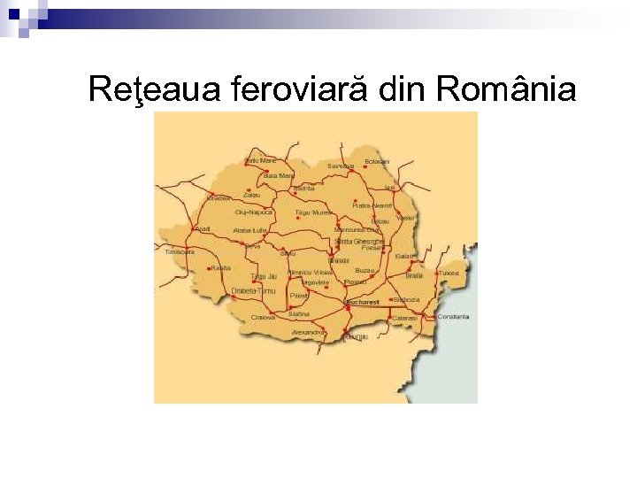 Reţeaua feroviară din România 