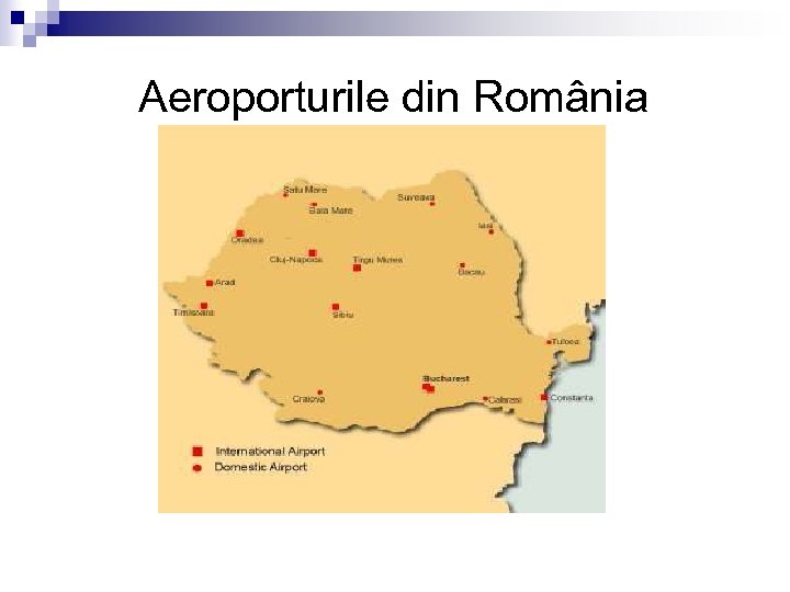 Aeroporturile din România 
