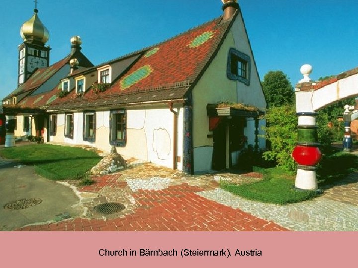 Church in Bärnbach (Steiermark), Austria 