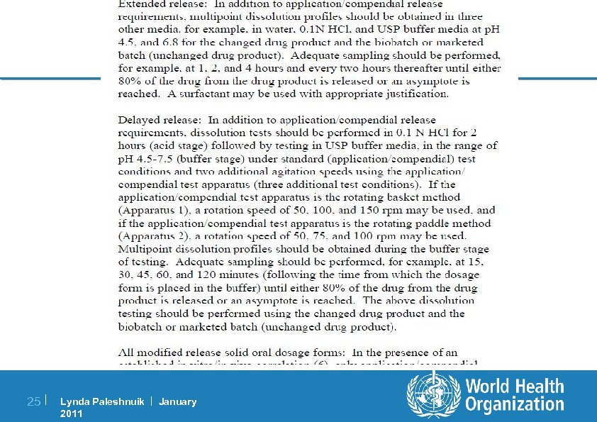 25 | Lynda Paleshnuik | January 2011 