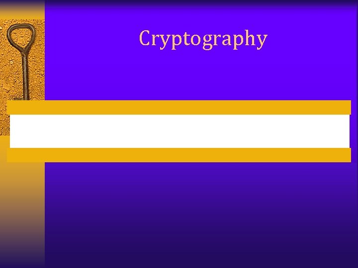 Cryptography 