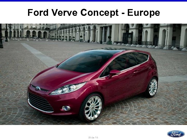 Ford Verve Concept - Europe Slide 18 