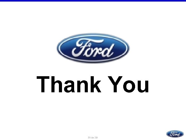 Thank You Slide 39 