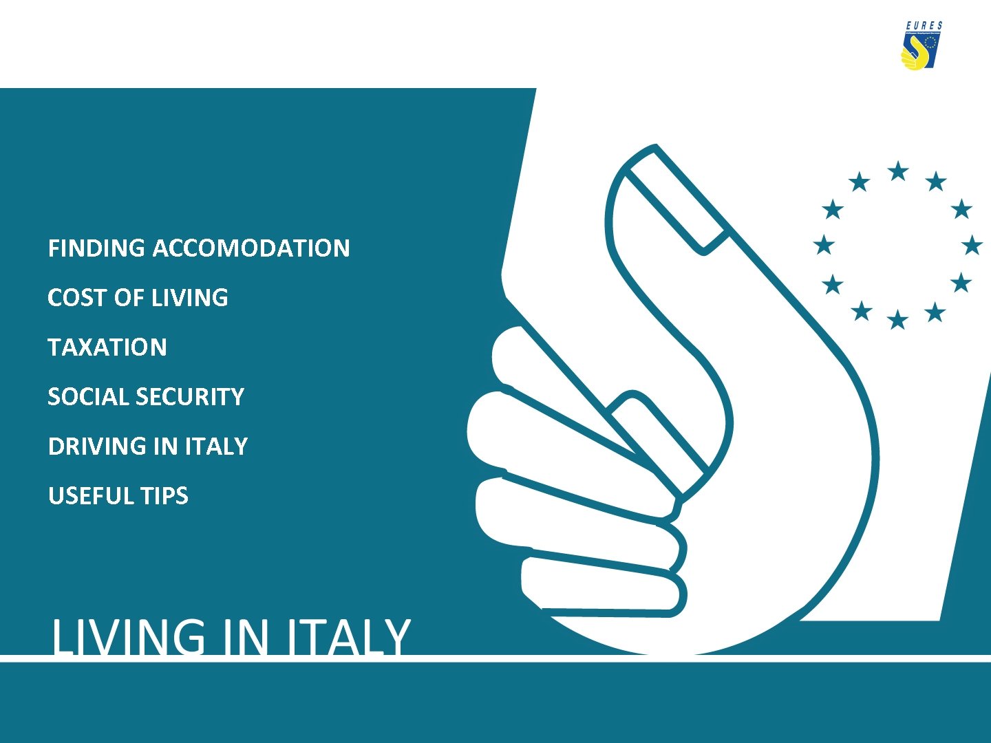 FINDING ACCOMODATION COST OF LIVING TAXATION SOCIAL SECURITY DRIVING IN ITALY USEFUL TIPS 