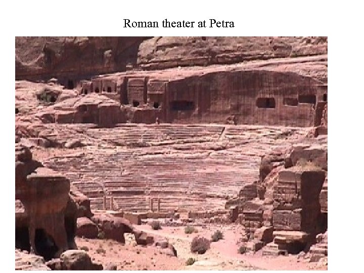 Roman theater at Petra 