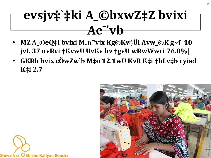 8 evsjv‡`‡ki A_©bxw. Z‡Z bvixi Ae¯’vb • MZ A_©e. Q‡i bvixi M„n¯’vjx Kg©Kv‡Ûi Avw_©K