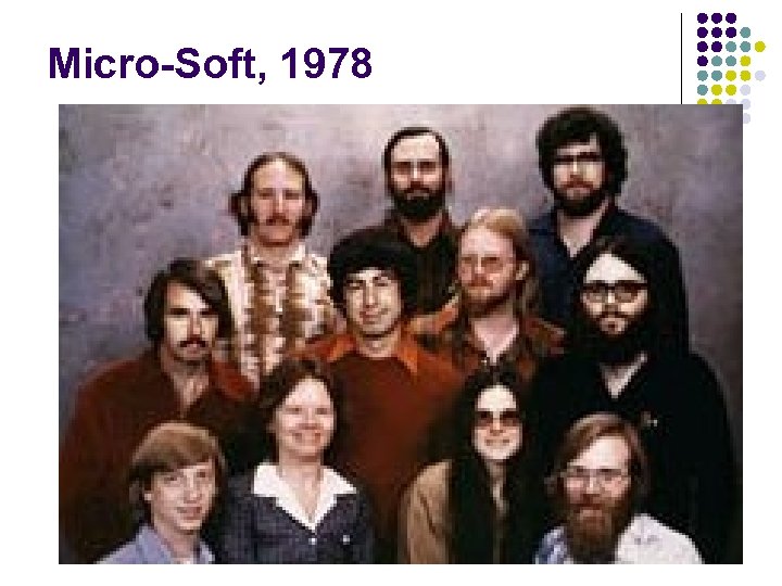 Micro-Soft, 1978 