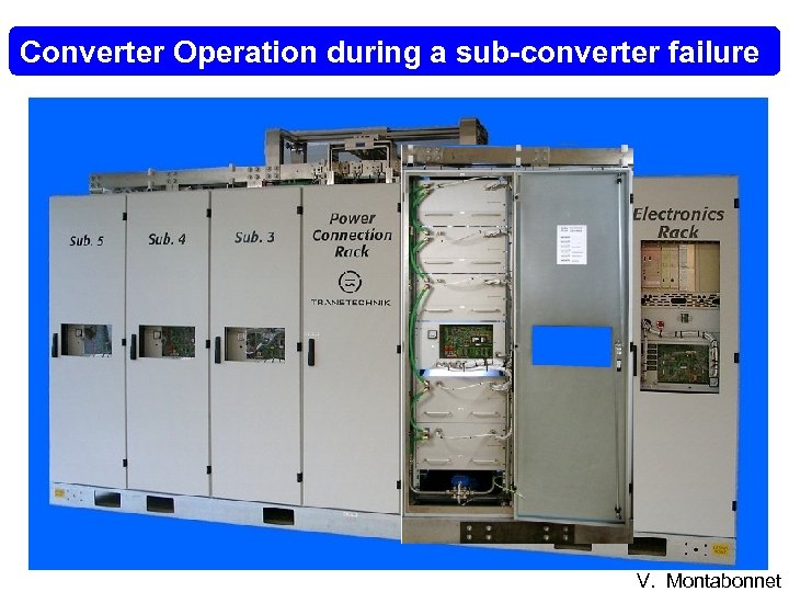 Converter Operation during a sub-converter failure V. Montabonnet 