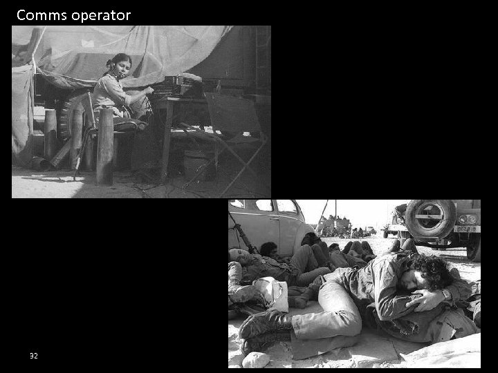 Comms operator 32 