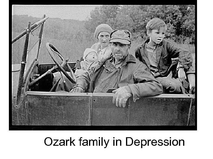 Ozark family in Depression 