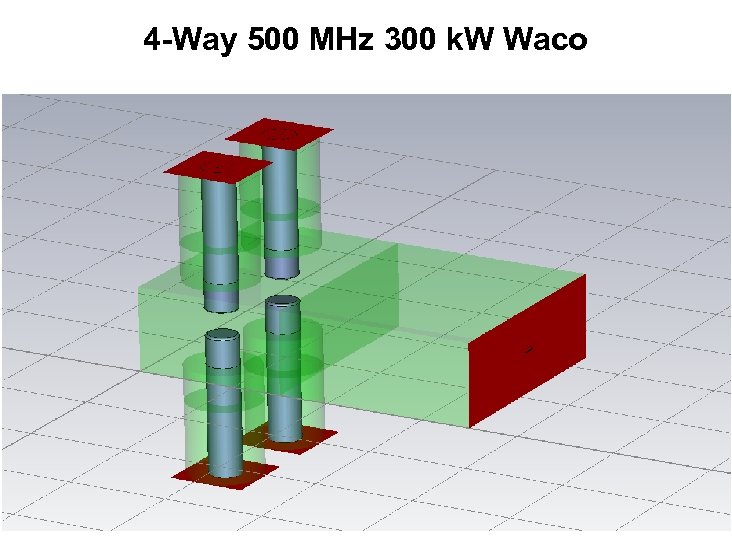4 -Way 500 MHz 300 k. W Waco 