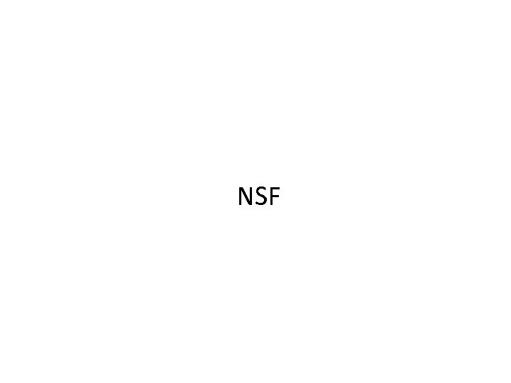 NSF 