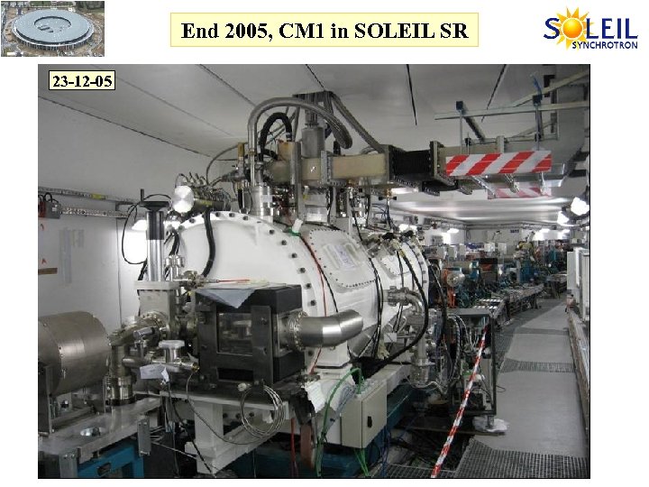 End 2005, CM 1 in SOLEIL SR 23 -12 -05 