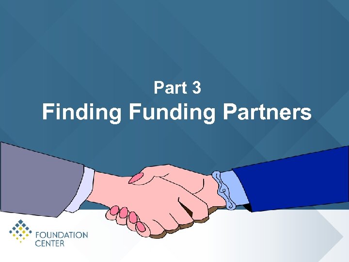 Part 3 Finding Funding Partners 