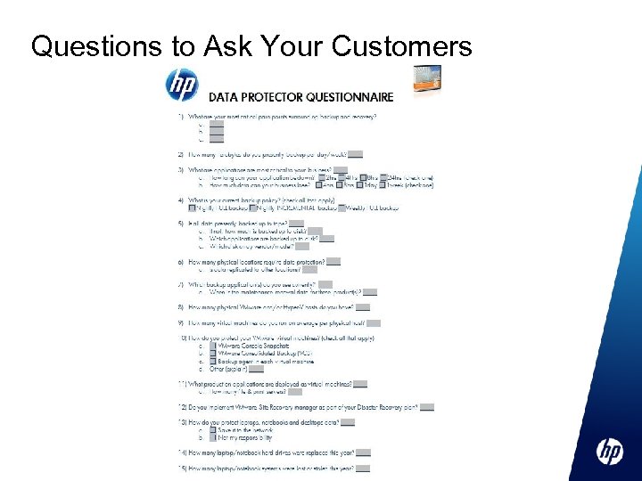 Questions to Ask Your Customers 