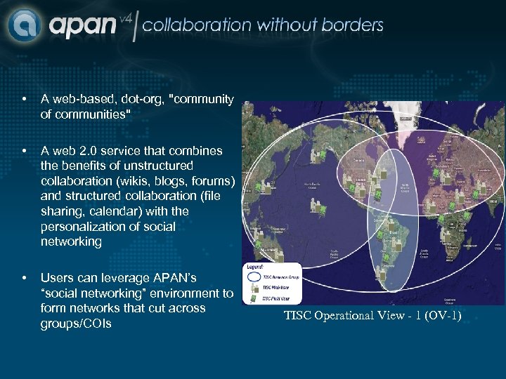  • A web-based, dot-org, 