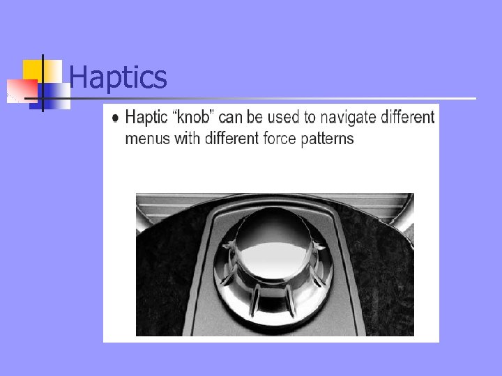 Haptics 