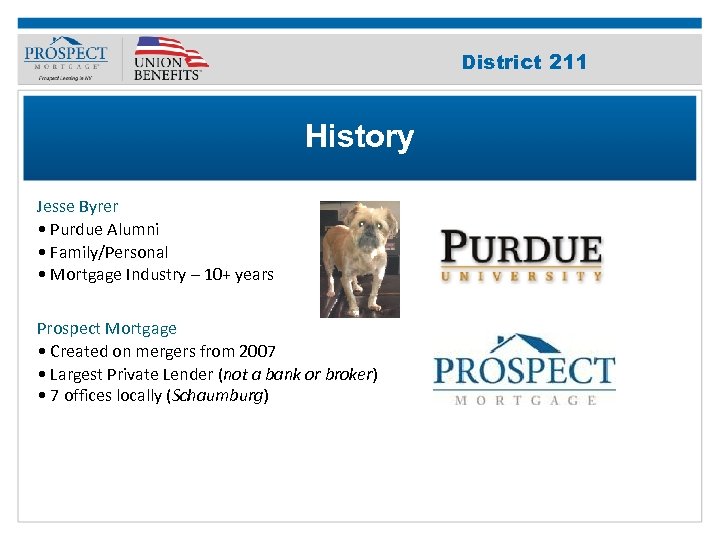 Improve Your 211 District Credit Score History Jesse Byrer • Purdue Alumni • Family/Personal