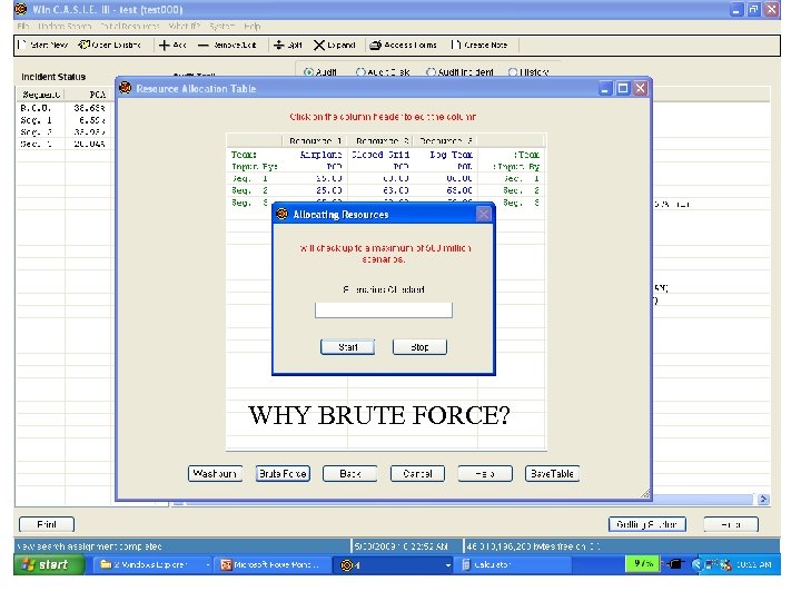 WHY BRUTE FORCE? 