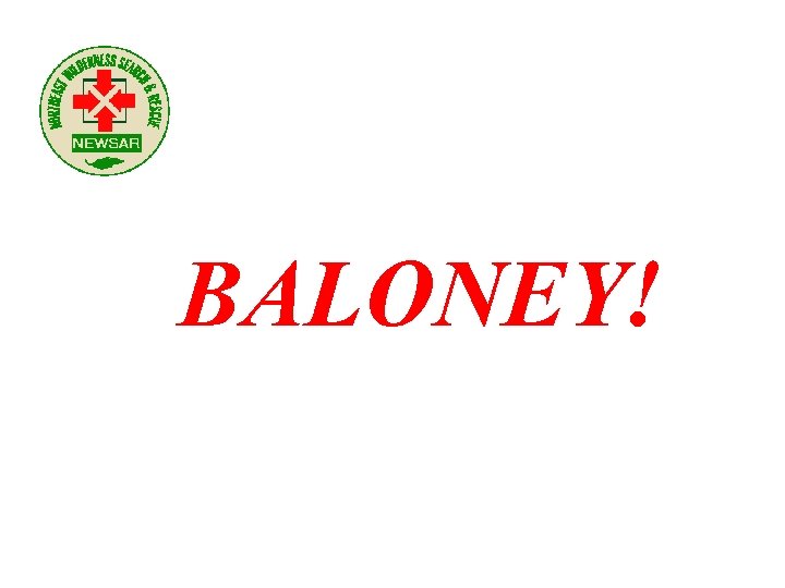 BALONEY! 
