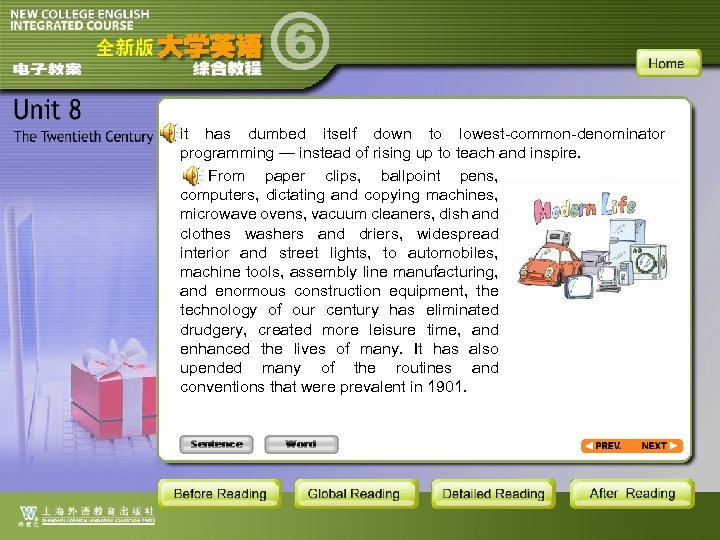 it has dumbed itself down to lowest-common-denominator programming — instead of rising up to