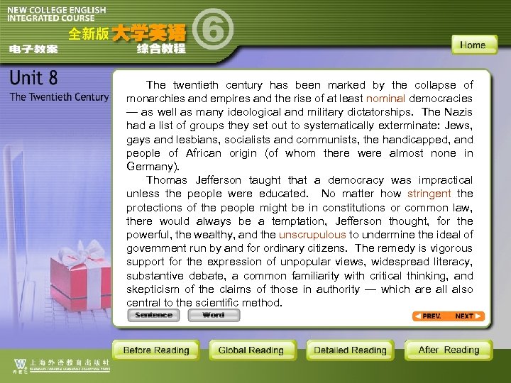 The twentieth century has been marked by the collapse of monarchies and empires and