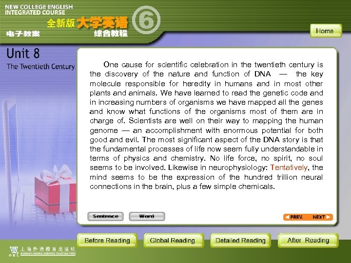 One cause for scientific celebration in the twentieth century is the discovery of the