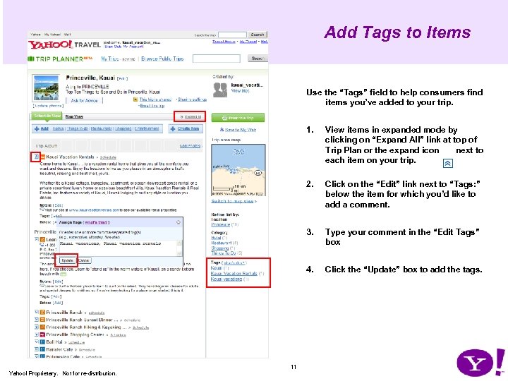 Add Tags to Items Use the “Tags” field to help consumers find items you’ve