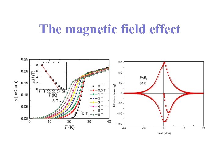 The magnetic field effect 