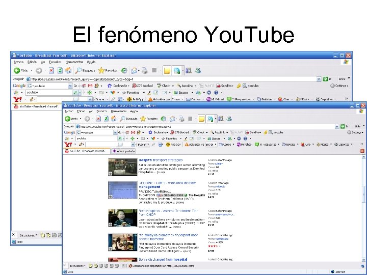El fenómeno You. Tube 
