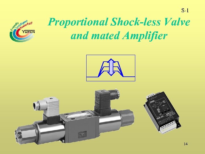 S-1 Proportional Shock-less Valve and mated Amplifier 14 