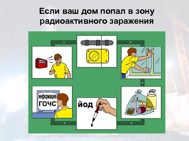 Если ваш дом попал в зону радиоактивного заражения 