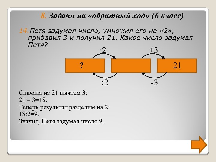 Задуманное число умножили на 3