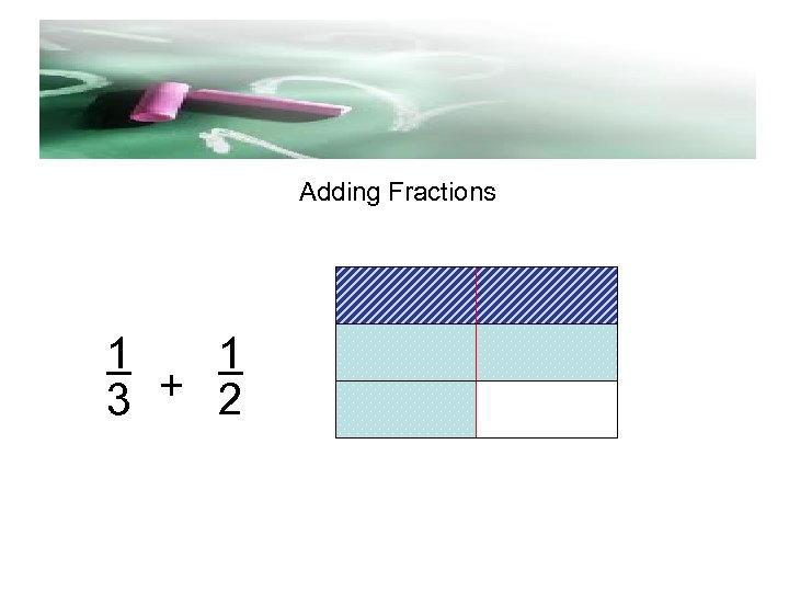 d Adding Fractions 1 1 3 + 2 