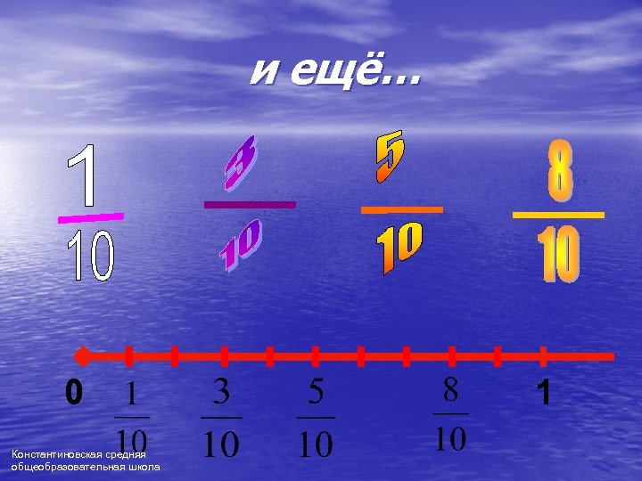 и ещё… 0 Константиновская средняя общеобразовательная школа 1 