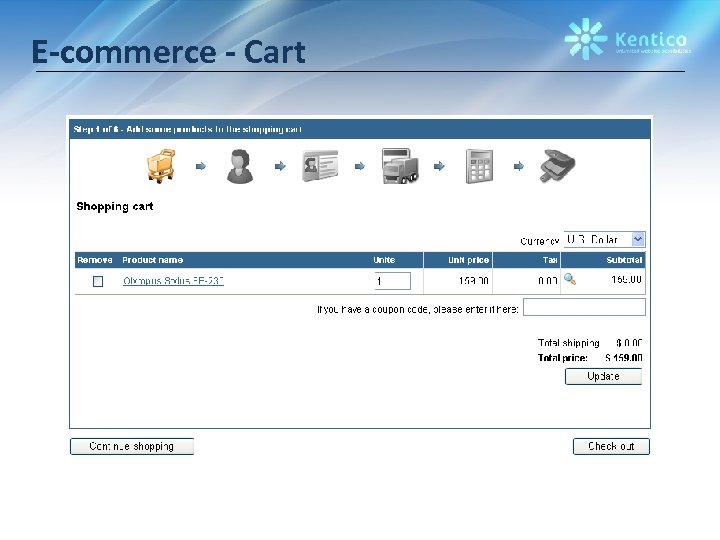 E-commerce - Cart 