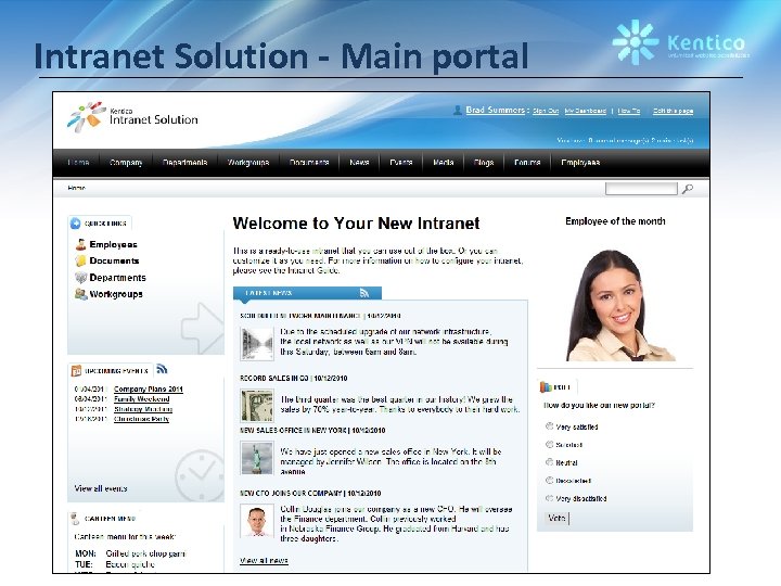 Intranet Solution - Main portal 