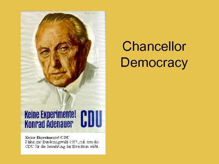 Chancellor Democracy 