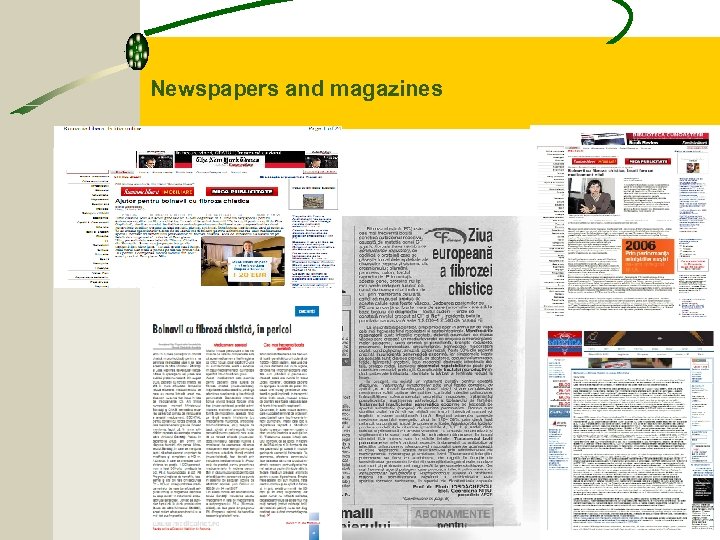 Newspapers and magazines 